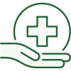 hand with cross
