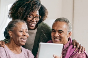 family-researching-clinical-trials