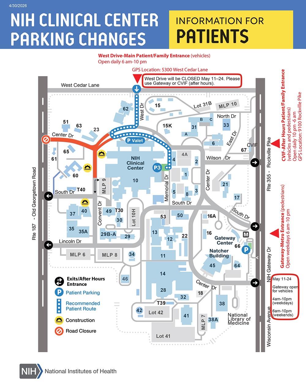 Patient Access Map