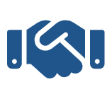 shaking hands icon