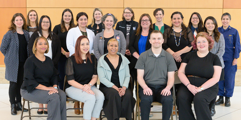 A photograph of the staff at the Social Work Department.