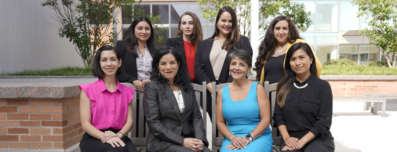 A photograph of some of the staff members of the SWD.