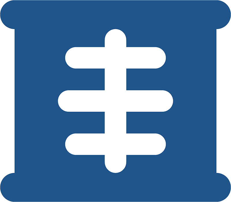 blue x-ray icon