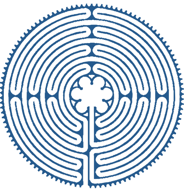 labyrinth maze icon