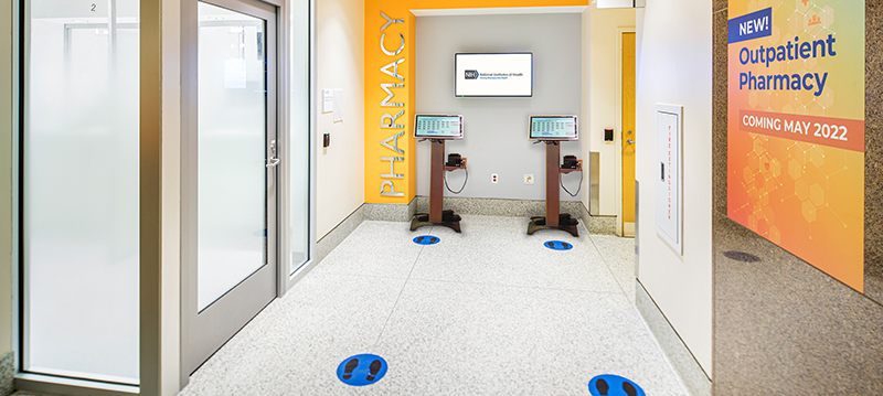 Pharmacy department entrance