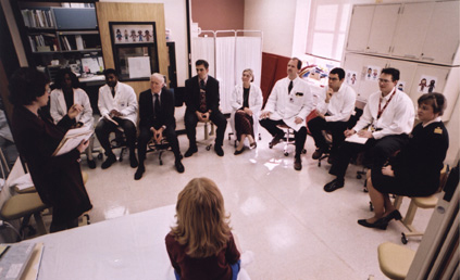 Foot clinic members